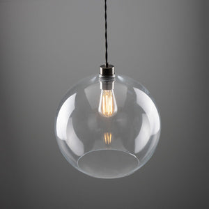 Eden clear sphere pendant 35cm - View 13