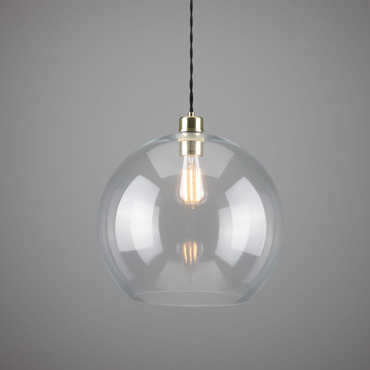 Eden clear sphere pendant 35cm - Main View