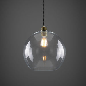 Eden clear sphere pendant 35cm - View 3