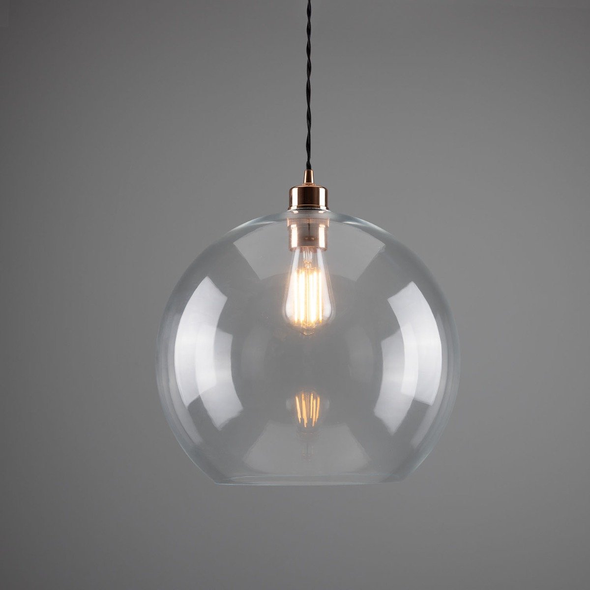 Eden clear sphere pendant 35cm - View 17