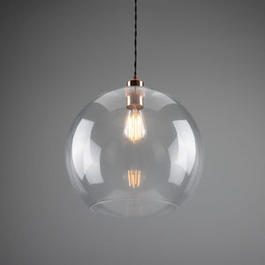 Eden clear sphere pendant 35cm - View 18