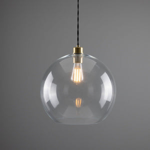 Eden clear sphere pendant 35cm - View 14