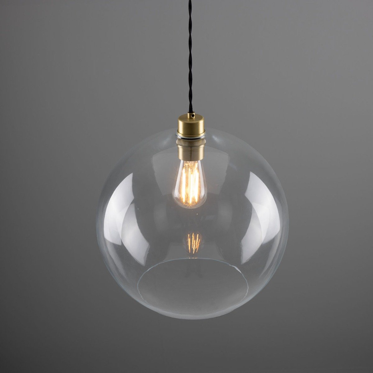 Eden clear sphere pendant 35cm - View 16