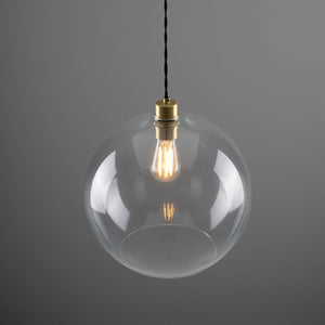 Eden clear sphere pendant 35cm - View 16