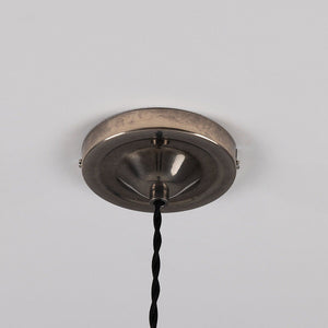 Paris Industrial Brass Pendant Light 30cm - View 7