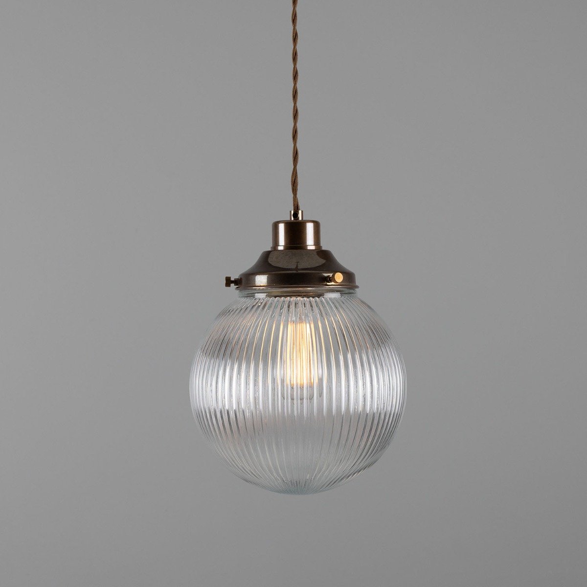 Stanley Prismatic Globe Pendant Light 20cm - Main View
