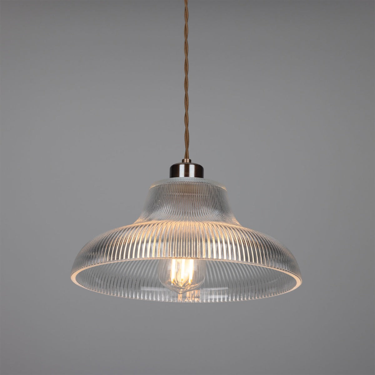 Mono Vintage Railway Pendant Light 30cm - View 4