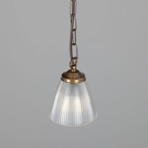 Gadar Small Prismatic Glass Pendant Light 12cm - View 2