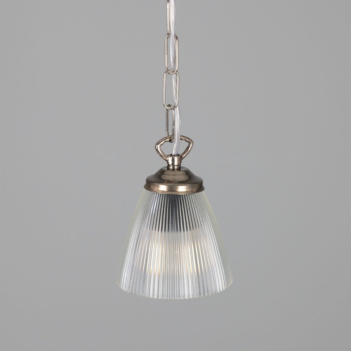 Gadar Small Prismatic Glass Pendant Light 12cm - View 6