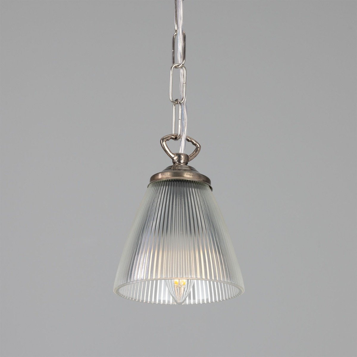 Gadar Small Prismatic Glass Pendant Light 12cm - View 7