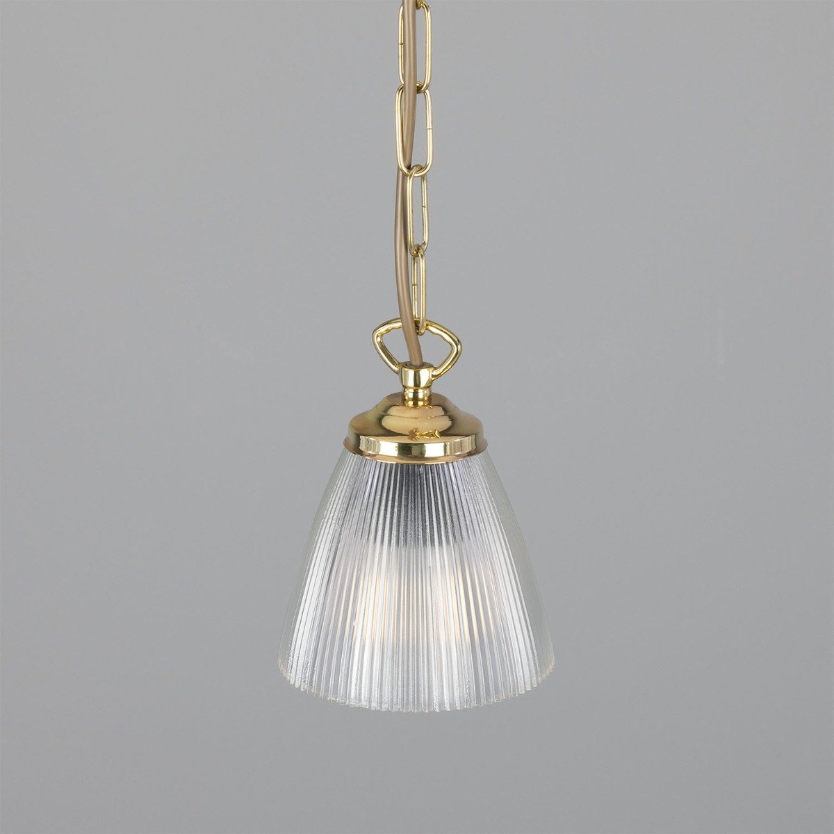 Gadar Small Prismatic Glass Pendant Light 12cm - View 10