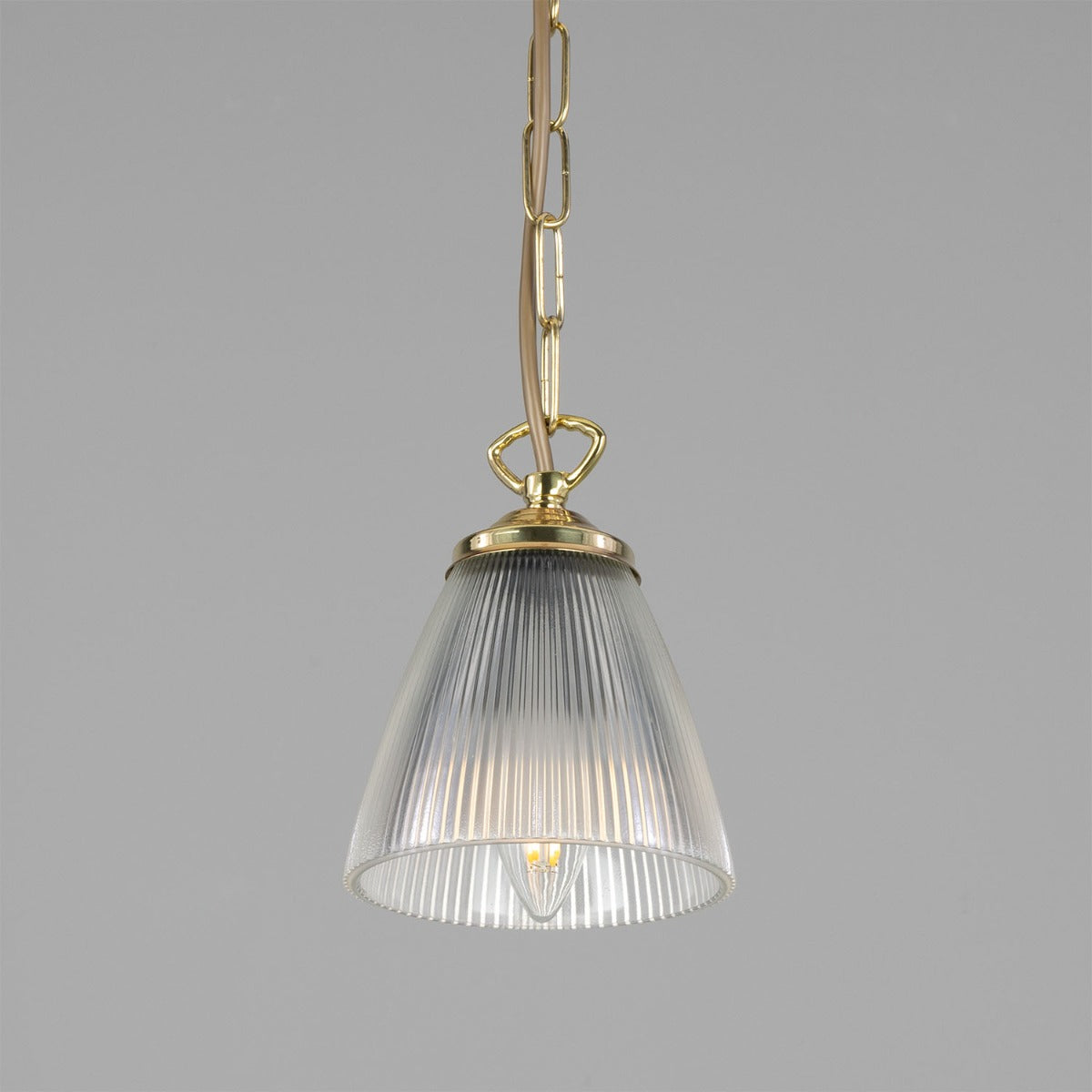 Gadar Small Prismatic Glass Pendant Light 12cm - View 11