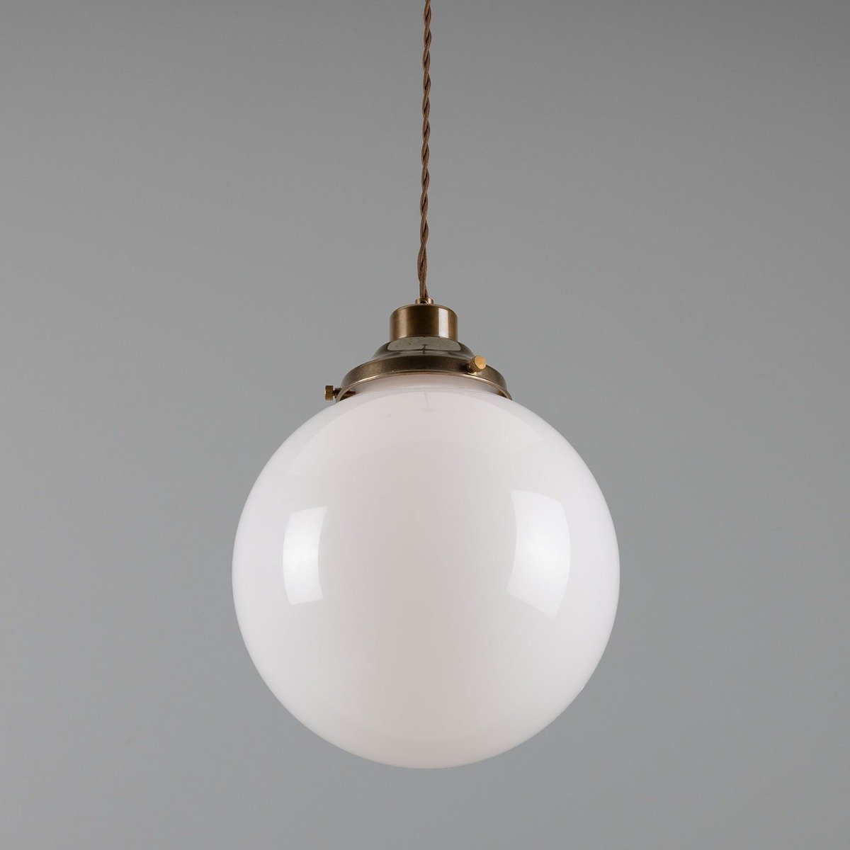 Gentry opal globe pendant light 25cm - View 2