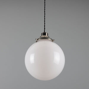 Gentry opal globe pendant light 25cm - View 6