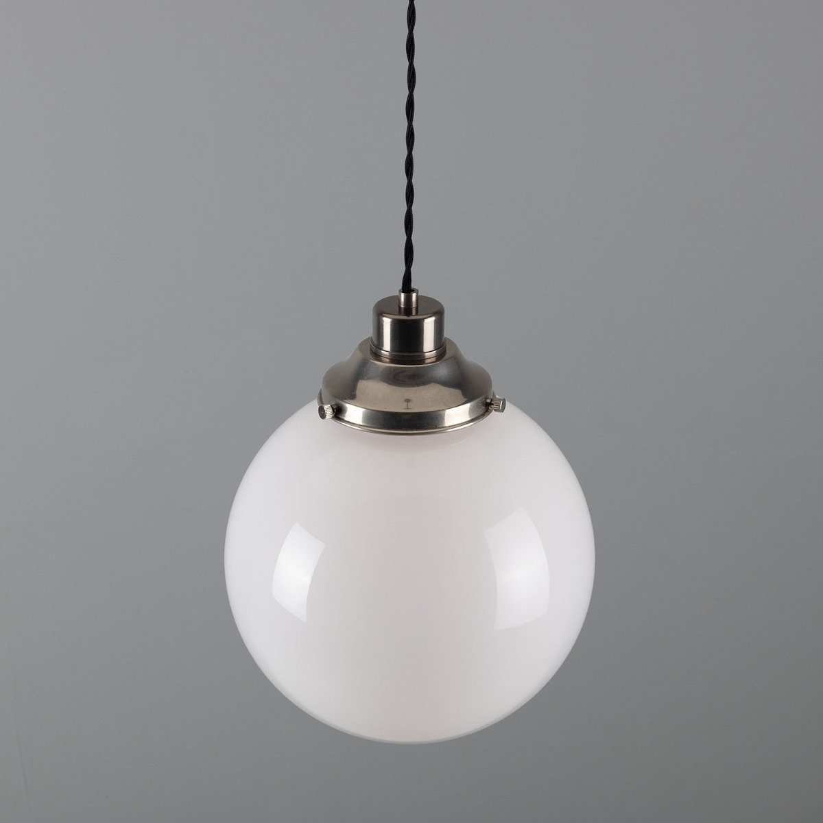 Gentry opal globe pendant light 25cm - View 7