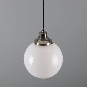 Gentry opal globe pendant light 25cm - View 7