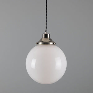 Gentry opal globe pendant light 25cm - View 5