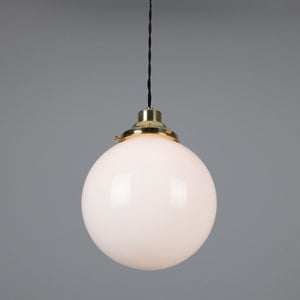 Gentry opal globe pendant light 25cm - View 10