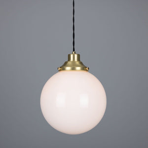 Gentry opal globe pendant light 25cm - View 12