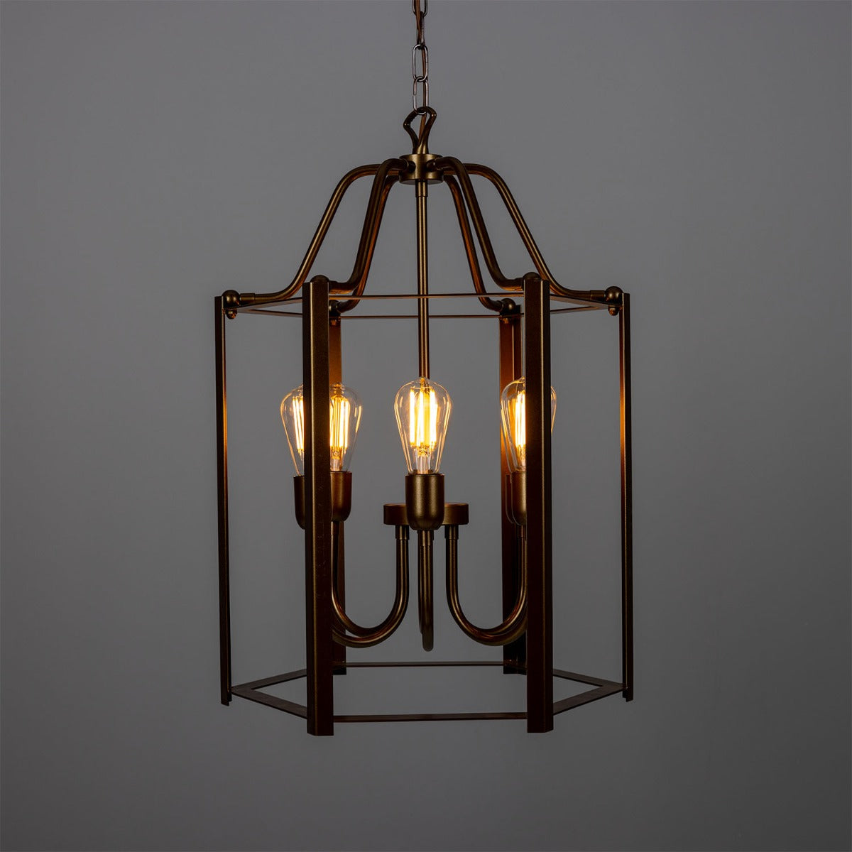 Portroe Indoor Hanging Pendant Lantern, 4-6 Light - View 6