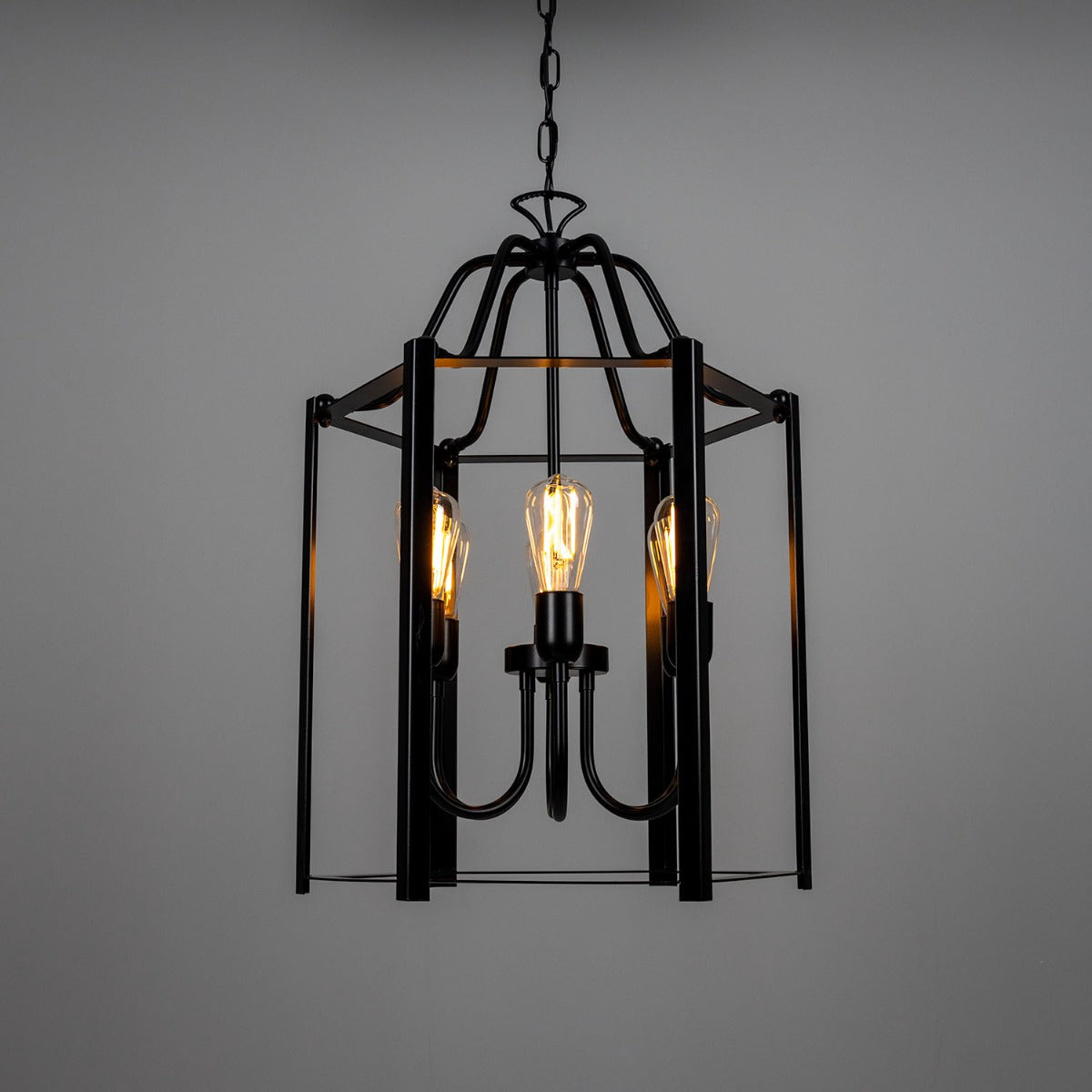 Portroe Indoor Hanging Pendant Lantern, 4-6 Light - View 3