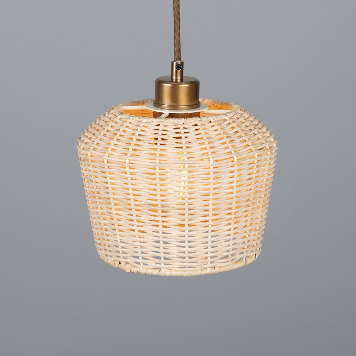 Manila Small Rattan Pendant Light 20cm - View 7