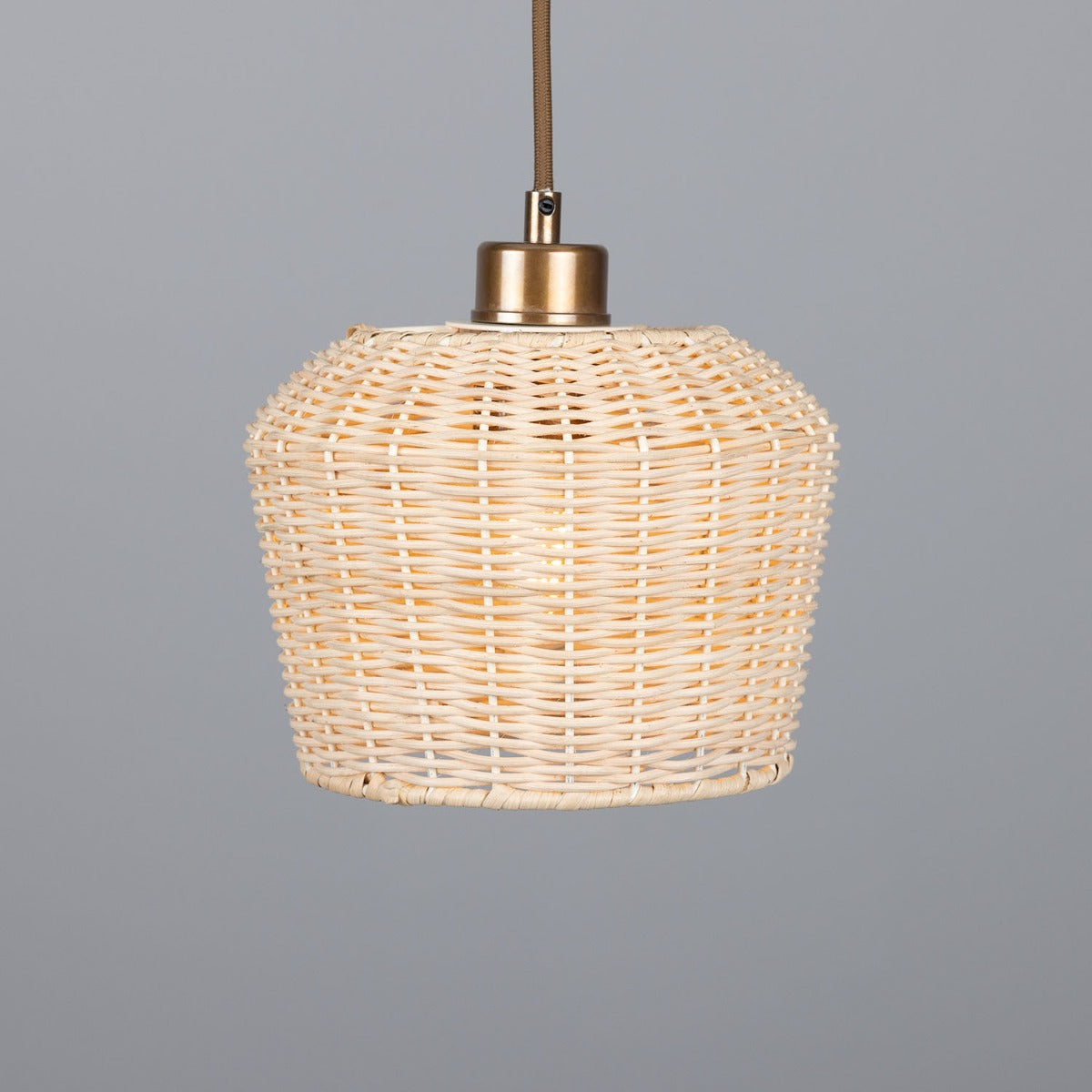 Manila Small Rattan Pendant Light 20cm - View 5