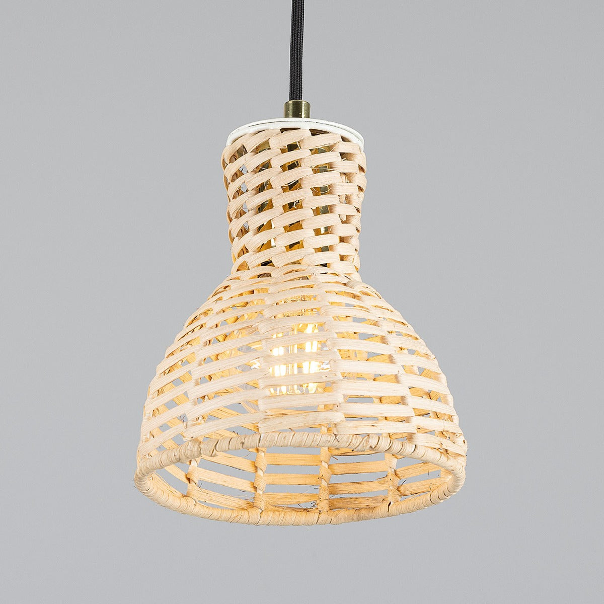 Malta Small Rattan Pendant Light 15cm - View 11