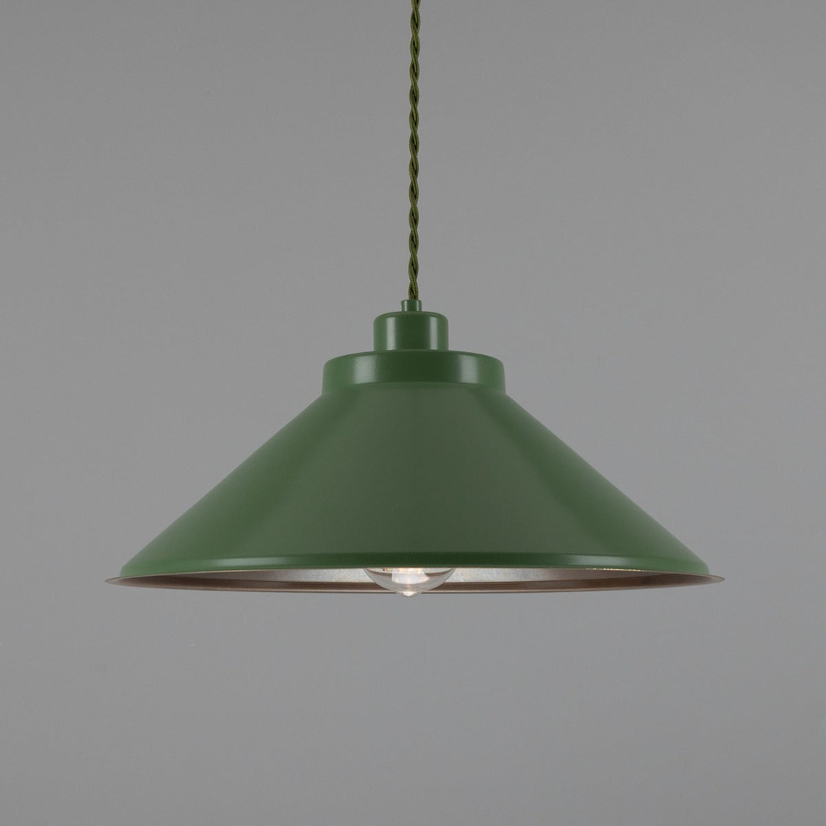 Rio Coloured Brass Pendant Light 38cm IP20 - View 5