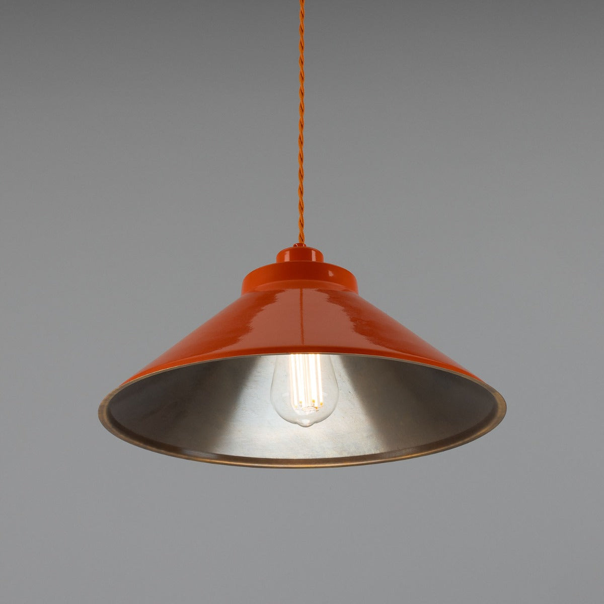 Rio Coloured Brass Pendant Light 38cm IP20 - View 26