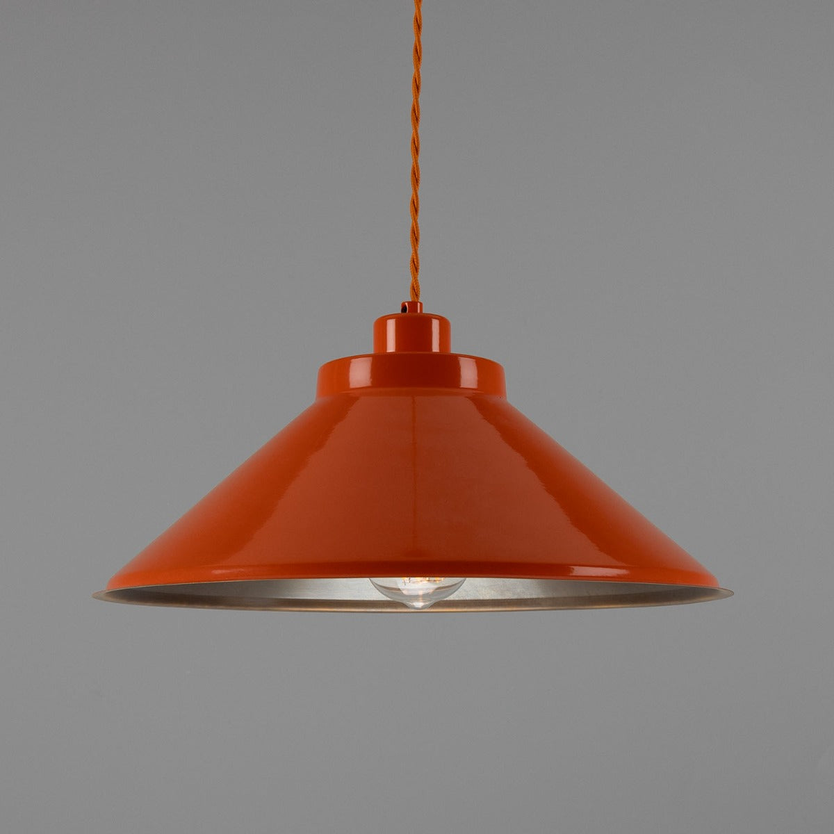 Rio Coloured Brass Pendant Light 38cm IP20 - View 25