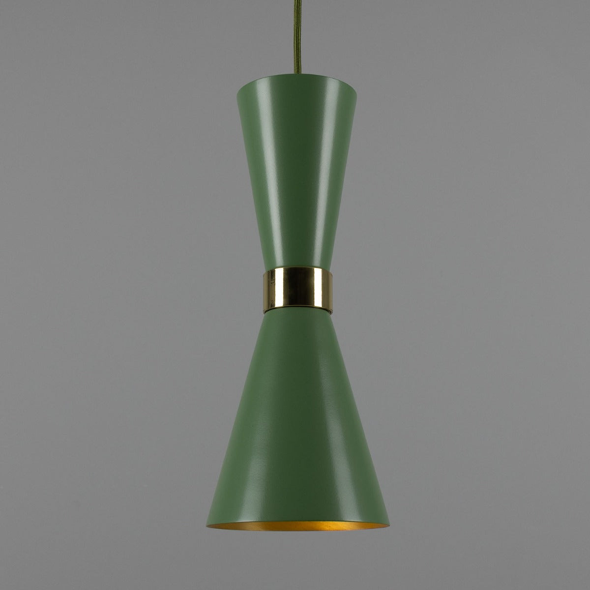 Cairo Mid-Century Coloured Pendant Light - View 21