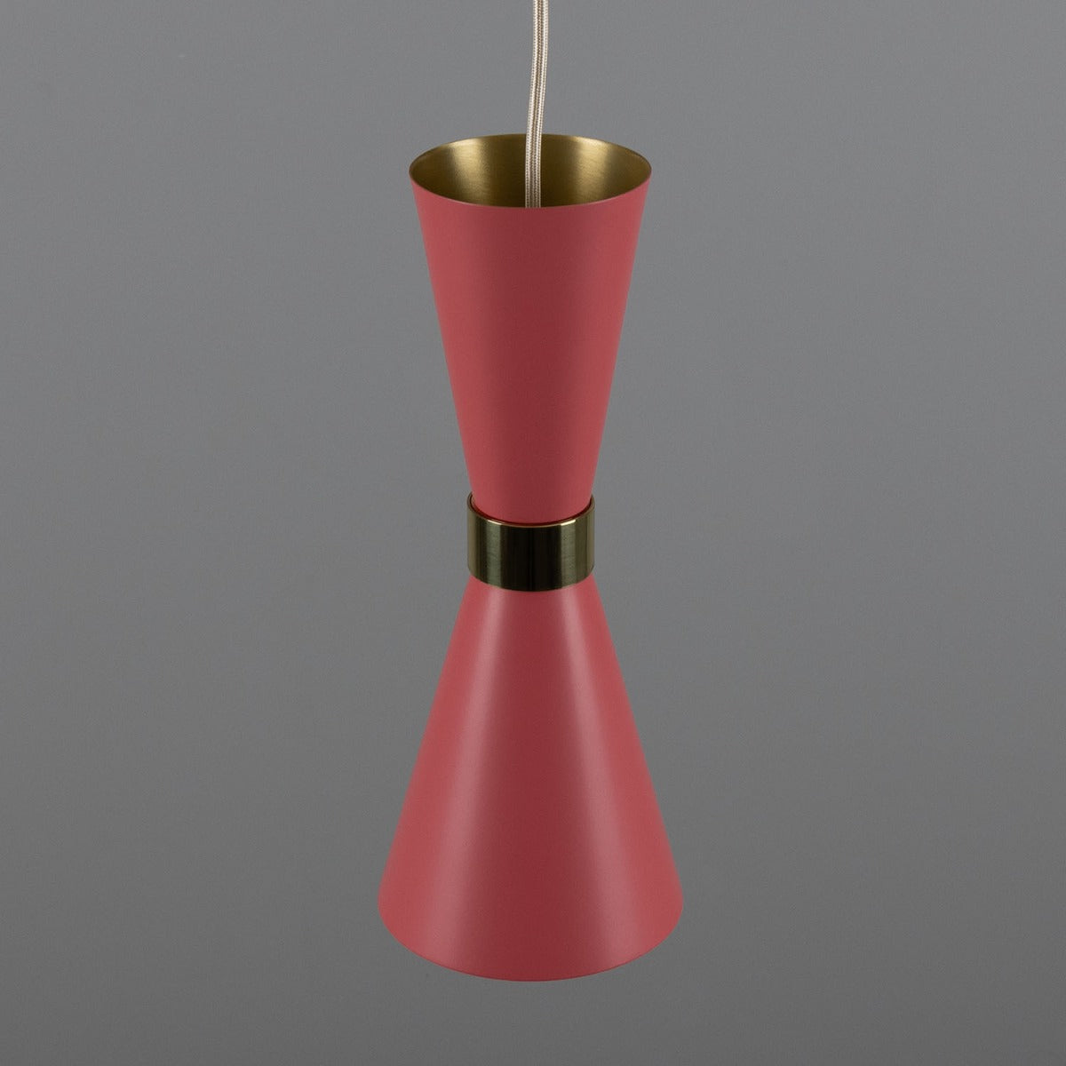 Cairo Mid-Century Coloured Pendant Light - View 4