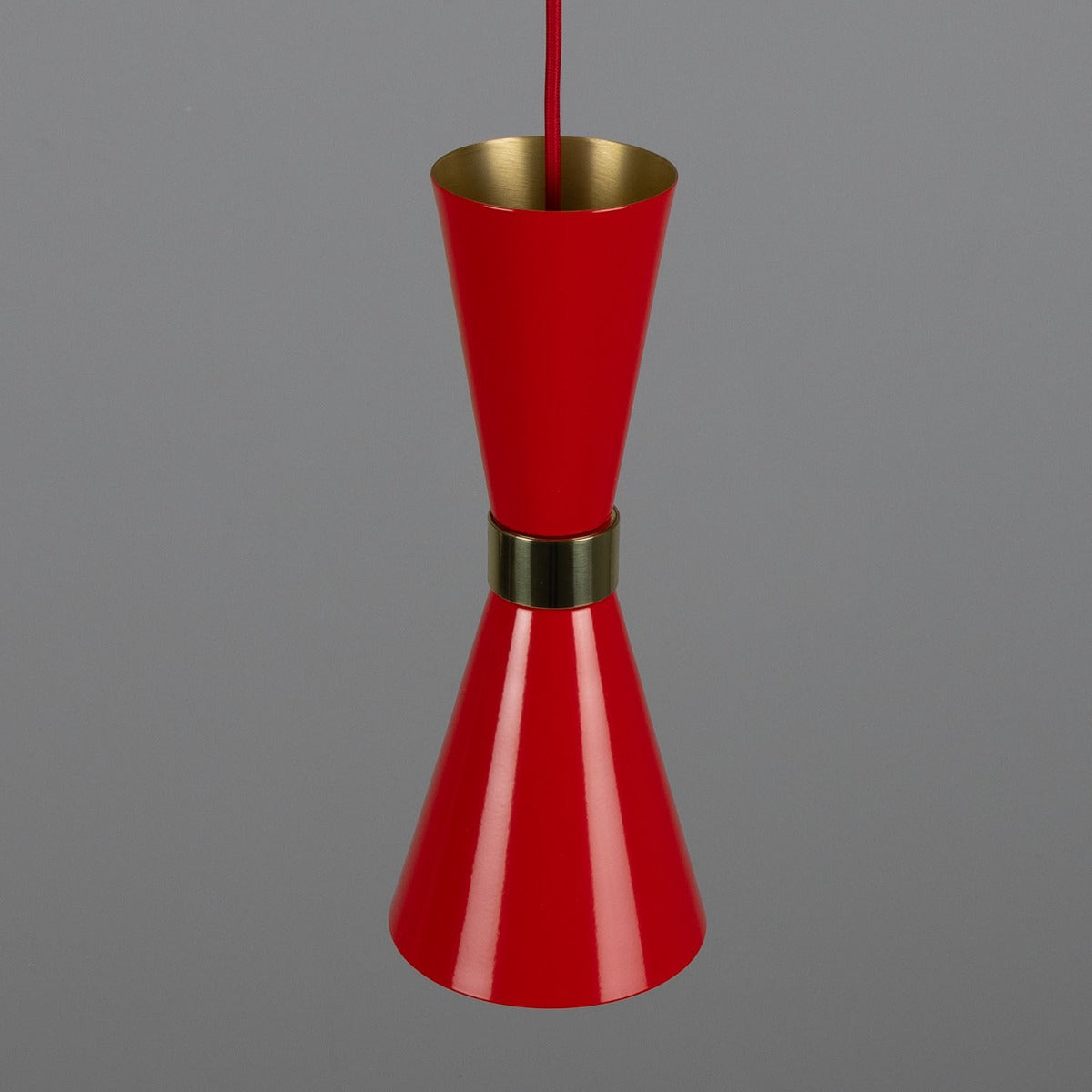 Cairo Mid-Century Coloured Pendant Light - View 39