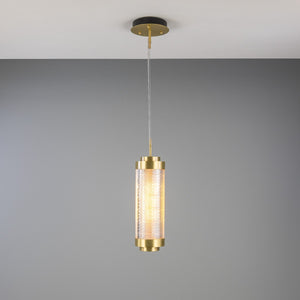 Ashford Small Neo-Victorian Vertical Pendant Light 58cm IP20 - View 2