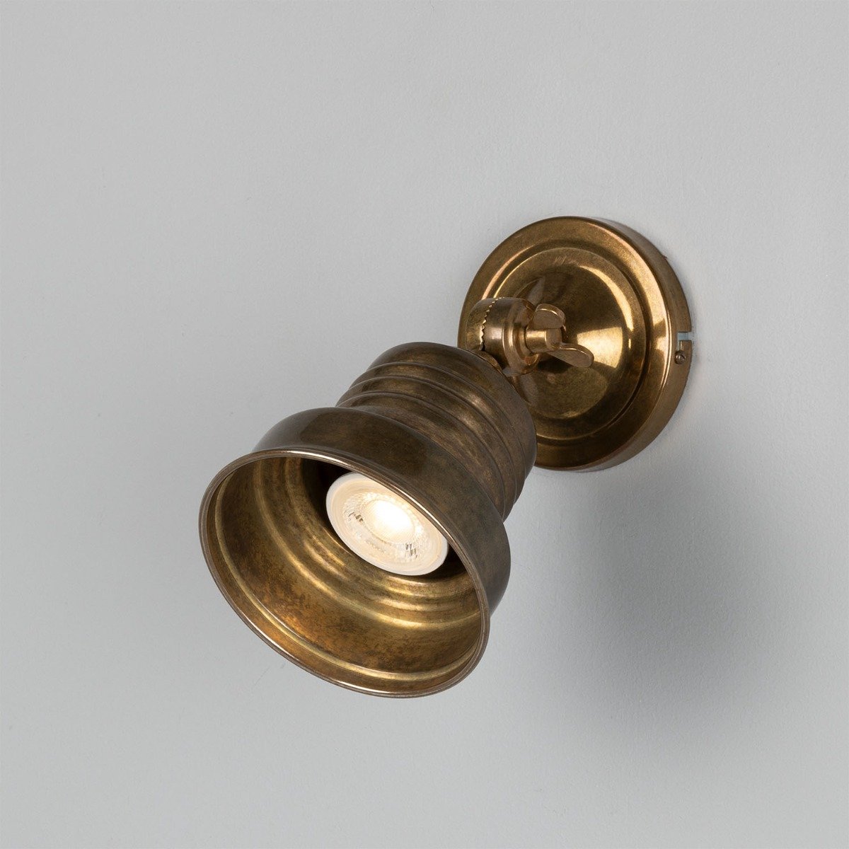 Sucre Antique Industrial Spotlight - View 5