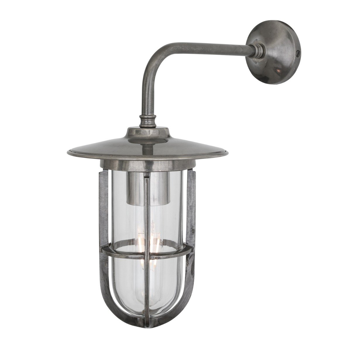 Lena well glass wall light IP65 - View 2