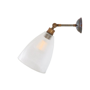 Hale Prismatic Railway Glass Wall Light - View 3