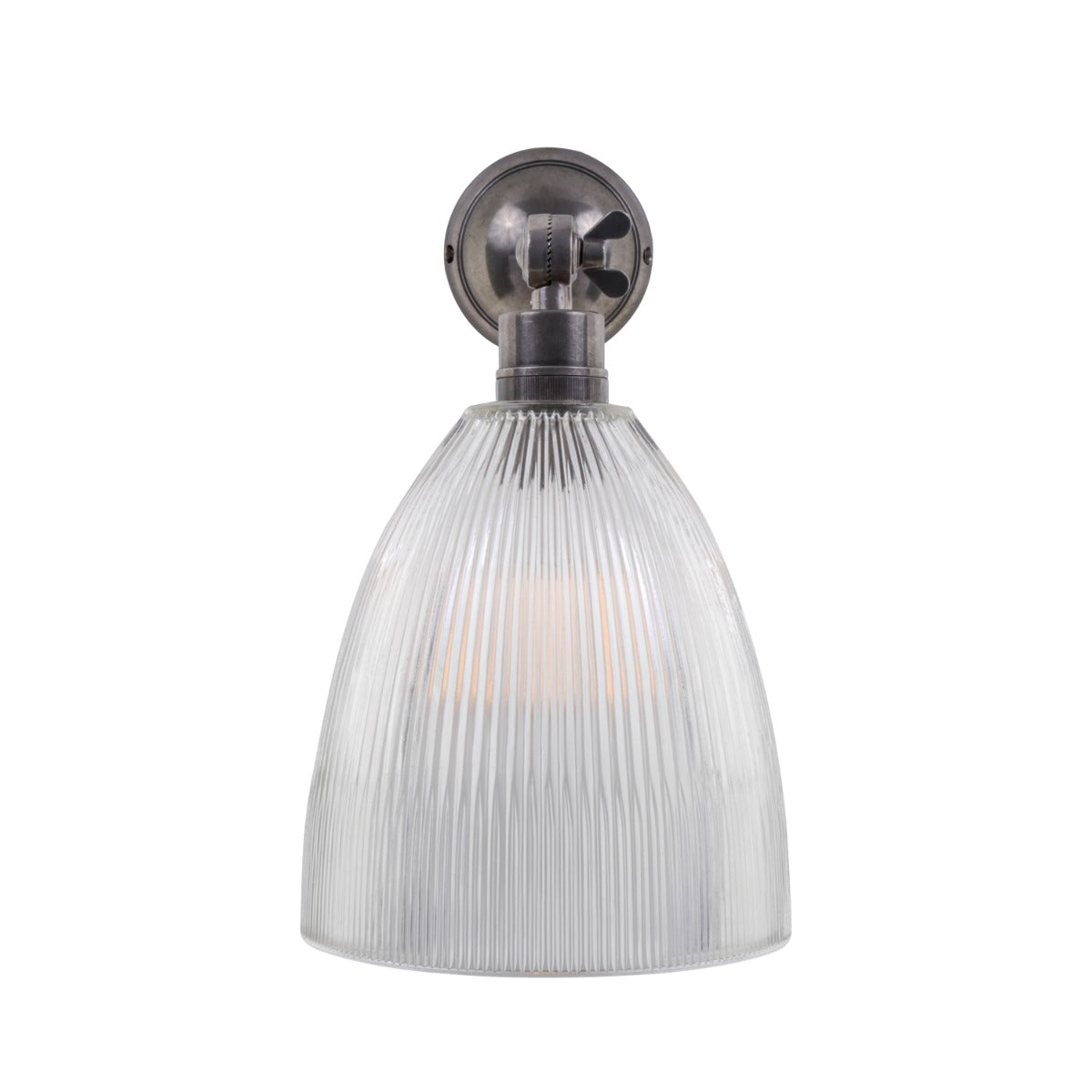 Hale Prismatic Railway Glass Wall Light - View 6