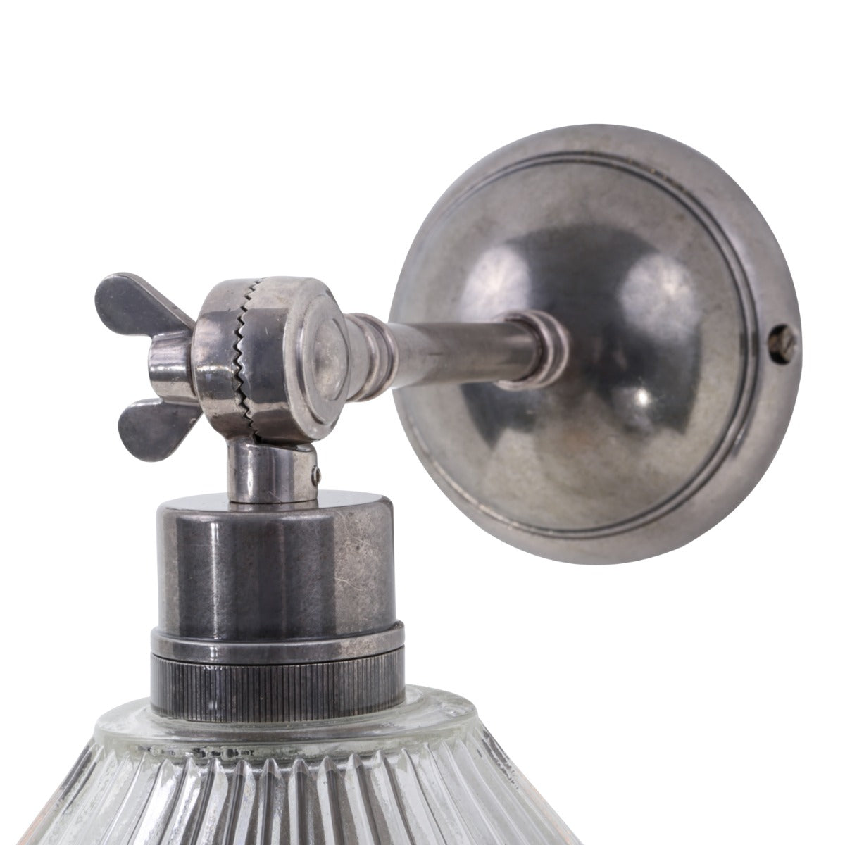 Hale Prismatic Railway Glass Wall Light - View 8