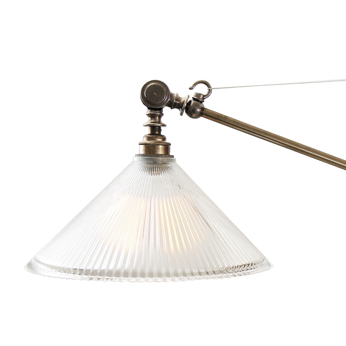 Nyx Prismatic Glass Adjustable Wall Light - View 4