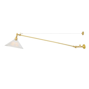 Nyx Prismatic Glass Adjustable Wall Light - View 5