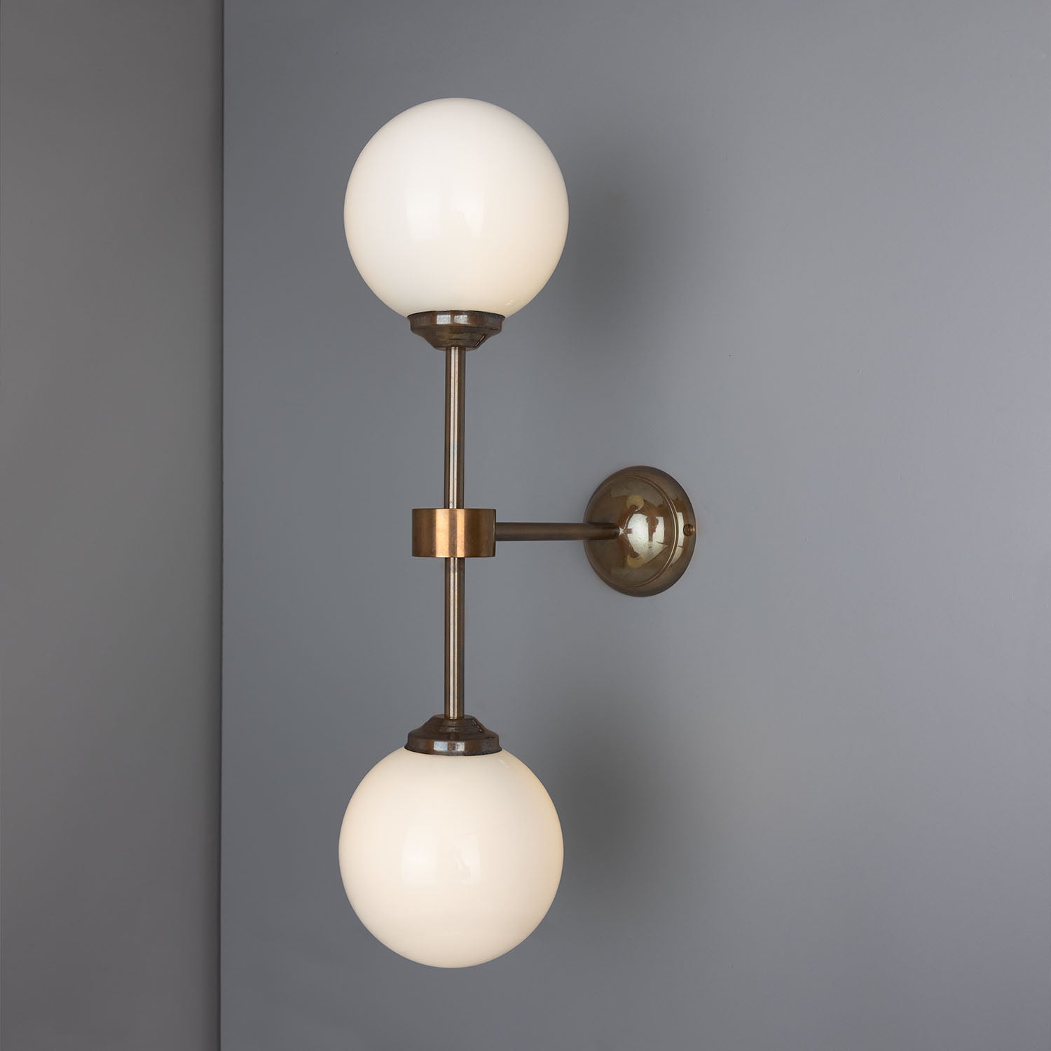 Yaounde Double Globe Wall Light - Main View