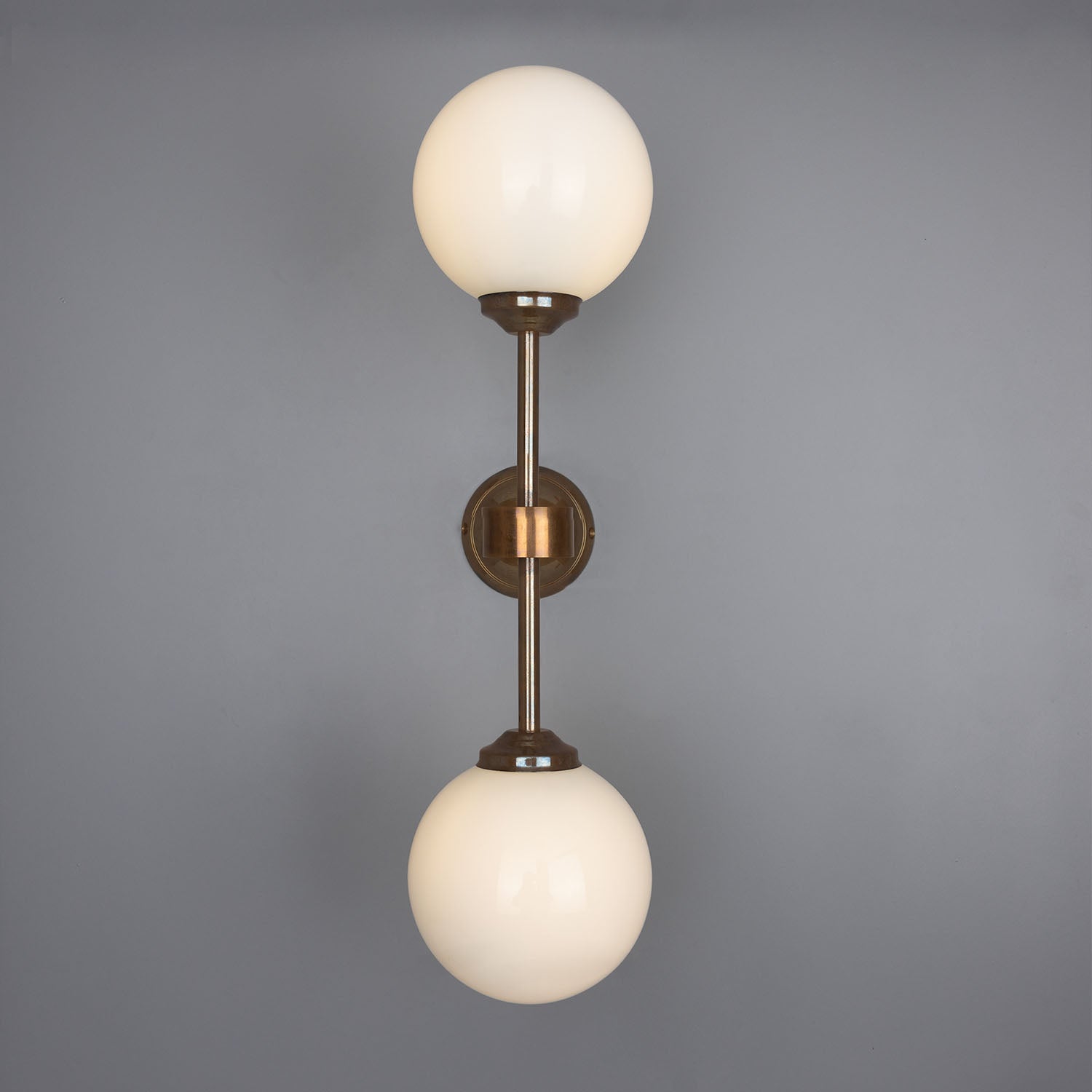 Yaounde Double Globe Wall Light - View 3