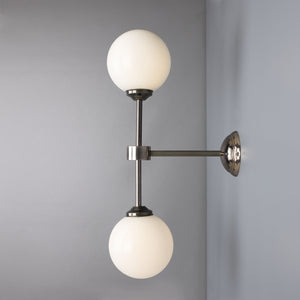 Yaounde Double Globe Wall Light - View 5