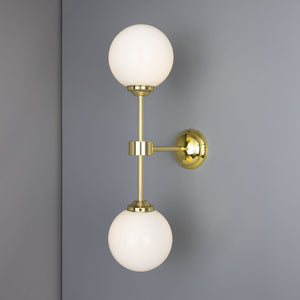 Yaounde Double Globe Wall Light - View 7