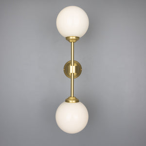 Yaounde Double Globe Wall Light - View 12