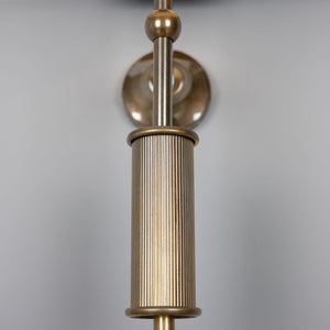 Gorey Modern Wall Light with Fabric Shade 47cm IP20 - View 4