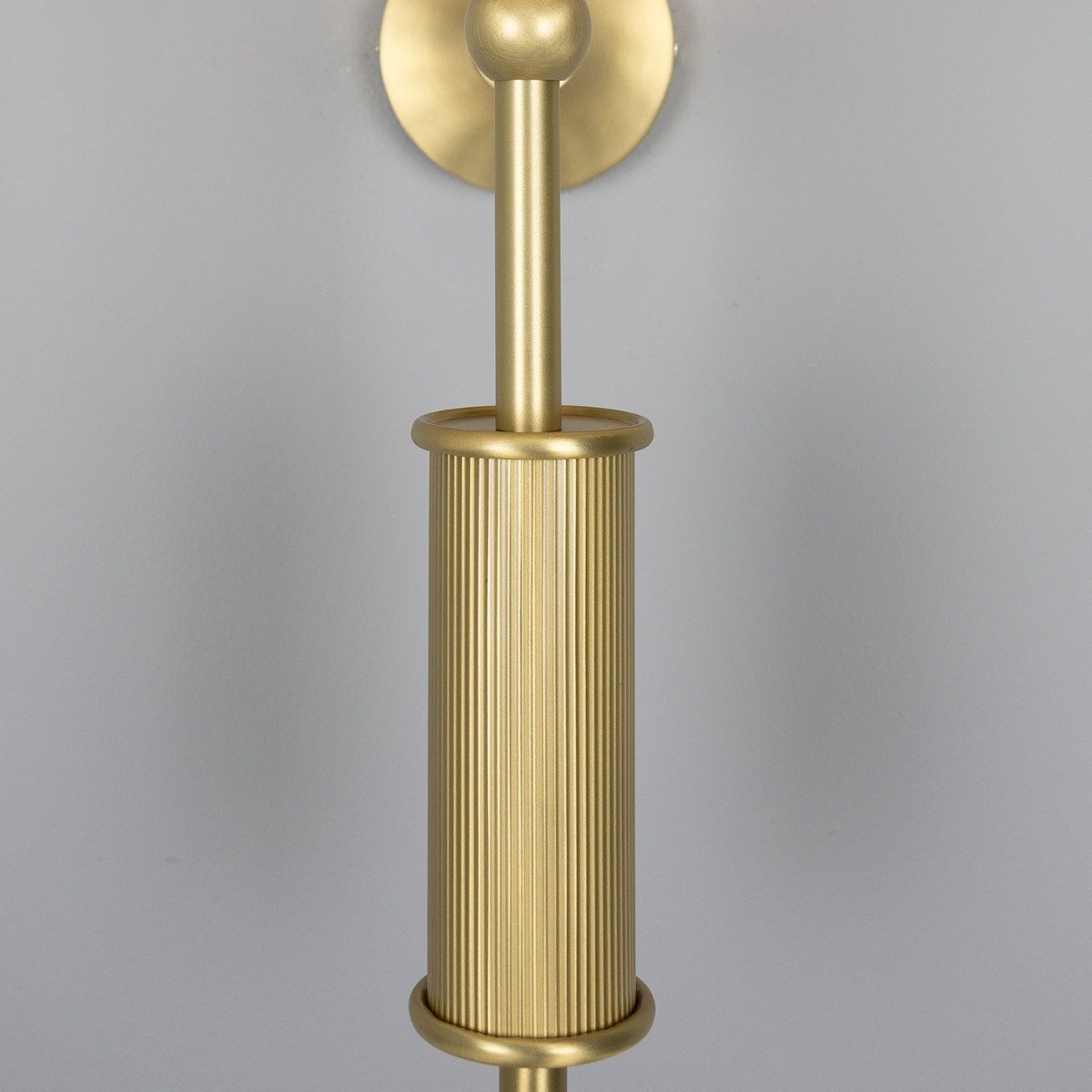 Gorey Modern Wall Light with Fabric Shade 47cm IP20 - View 14
