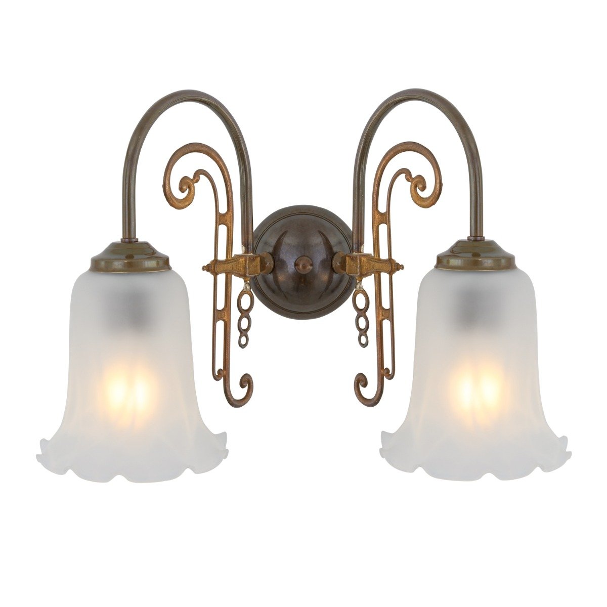 Medan two-arm wall light - View 2